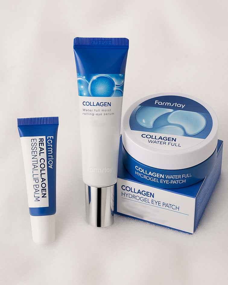 Collagen Skincare Eye and Lips Bundle